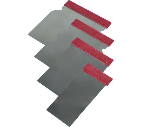 Изображение товара Набор шпателей нержавеющих Политех Япончик 4шт 1054805