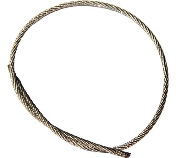 Изображение товара Трос (5 мм; бухта 500 м; нержавеющая сталь) Unipump 22988