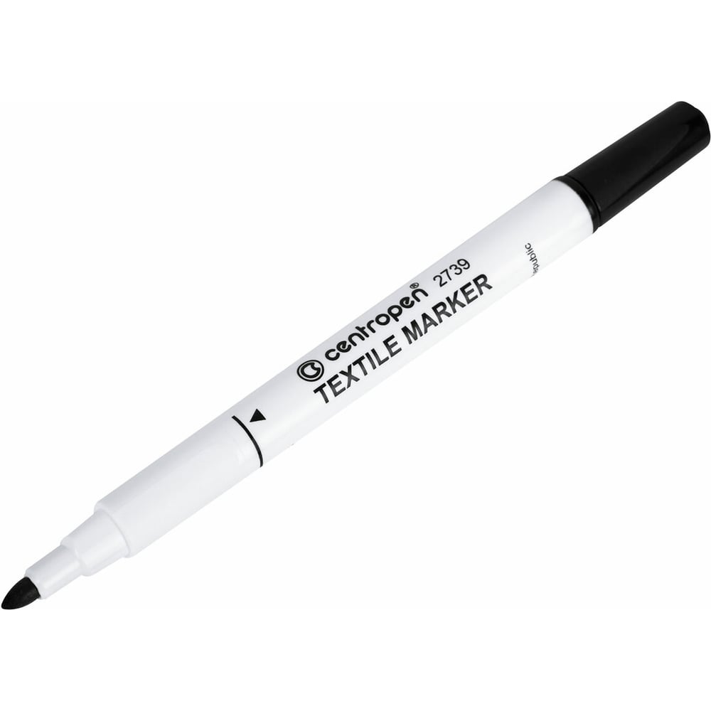 Изображение товара Маркер для ткани ОФИСМАГ CENTROPEN Textile Marker черный 1.8 мм