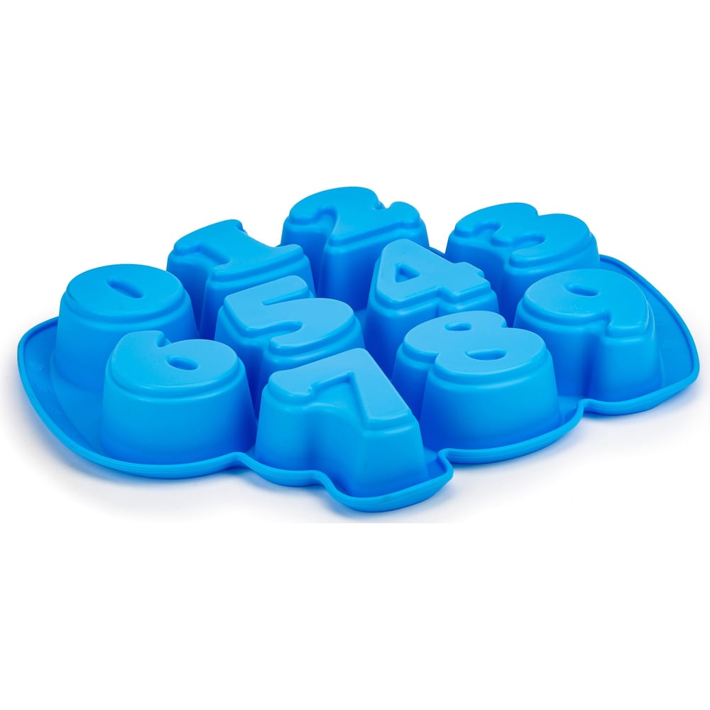 Изображение товара Форма для выпечки фигурная ЦИФРЫ 10 ячеек PYREX FTKNB10/5046