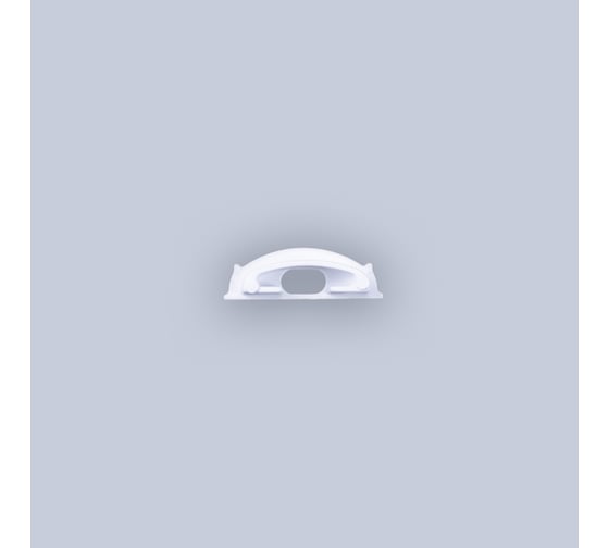 Изображение товара Заглушка проходная ELEGANZ для гибкого профиля 18x4 мм, 10шт 25026