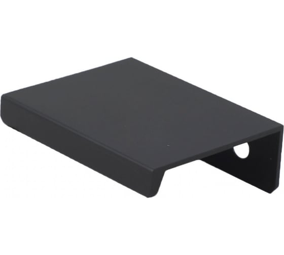 Изображение товара Мебельная ручка AKS накладная, алюминий, INSIDE 32/50, черный матовый 106701