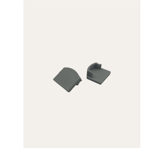 Изображение товара Заглушка глухая ELEGANZ для накладного профиля 16x12 мм, 10шт 25094