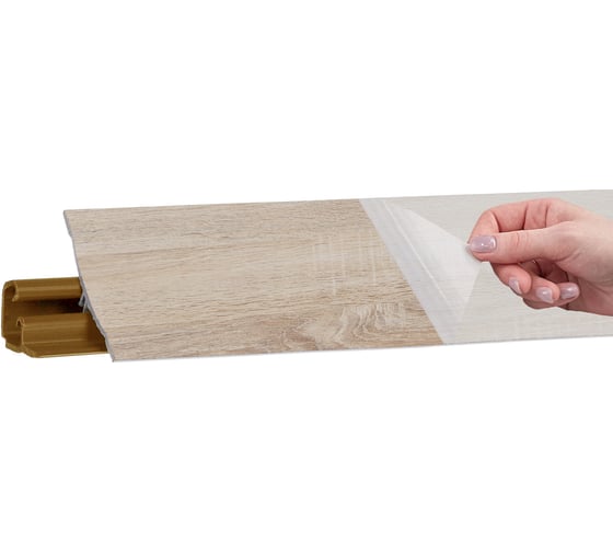 Изображение товара Плинтус KORNER LB 231(85) Дуб Канадский 3,0 м 85 231-85