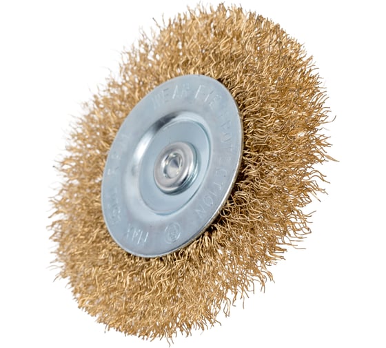 Изображение товара Щетка по металлу 75 мм, ц/х, дисковая, гофрированная GRAFF 3027563