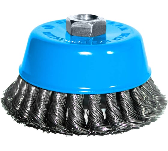 Изображение товара Щетка по металлу 100 мм, М14, чашечная, жгутовая GRAFF 30110014