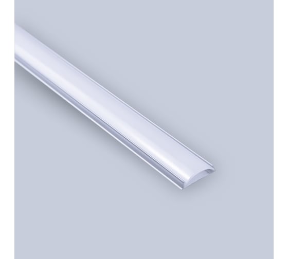 Изображение товара Гибкий накладной алюминиевый профиль ELEGANZ 18x4 мм с рассеивателем, 2м 25025