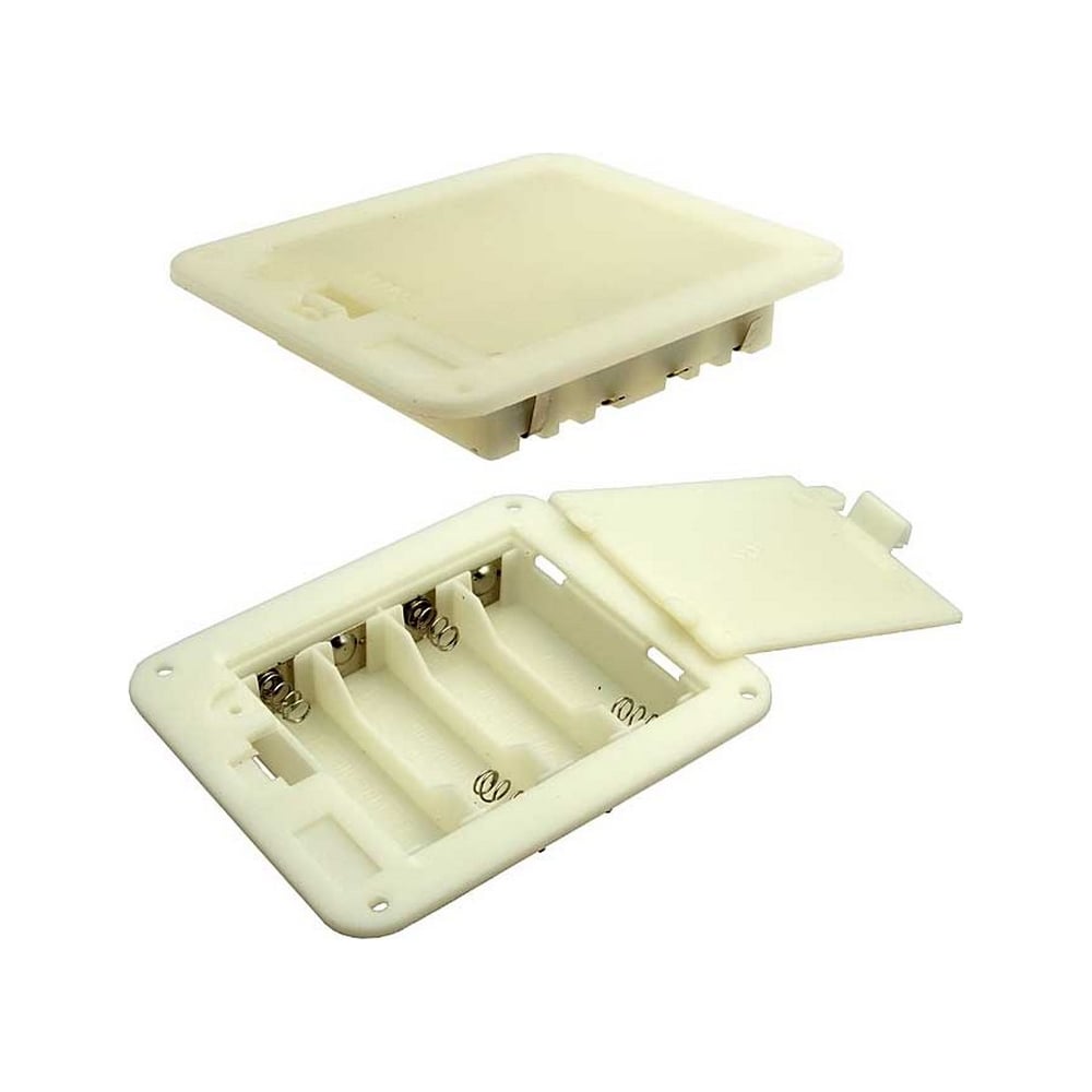 Изображение товара Батарейный отсек Pro Legend AAх4 switch 92x78x18 мм, закрытый PL2761