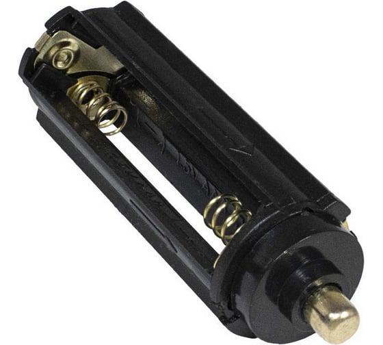 Изображение товара Батарейный отсек Pro Legend  открытый цилиндрический ZH215-1, тип AAAx3, корпус ABS-пластик, черный PL2751