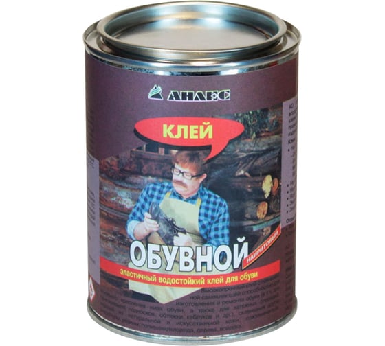 Изображение товара Обувной клей Анлес 1л 0,8кг 70073