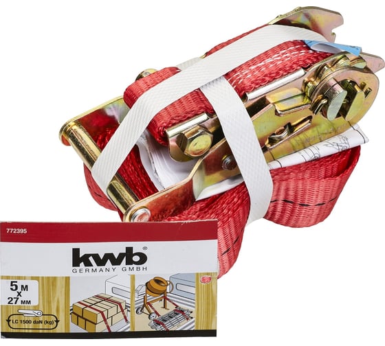 Изображение товара Cтяжной ремень kwb 27мм, 5м 1шт 772395