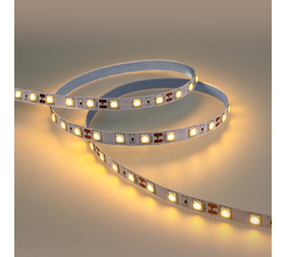 Изображение товара Светодиодная лента ELEGANZ LUX в блистере (14.4W/М) + БП тёплая 3000К, 1шт 2121