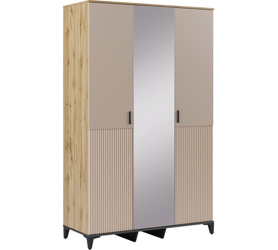 Изображение товара Шкаф для одежды и белья Арника МР Дюна (01) 3-х дверный 00-00161094