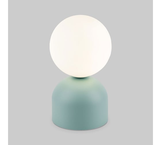 Изображение товара Настольный светильник TK Lighting со стеклянным плафоном 16039 Miki белый a068386