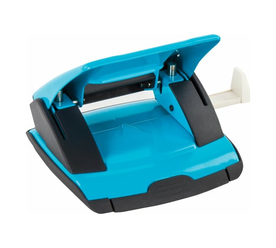 Изображение товара Металлический дырокол BRAUBERG ULTRA до 20 листов, голубой 228759