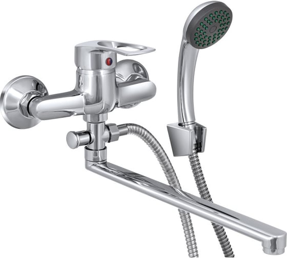 Изображение товара Смеситель для ванны СЛАВЕН с поворотным изливом , одноручный СЛ-ОД-Ц31