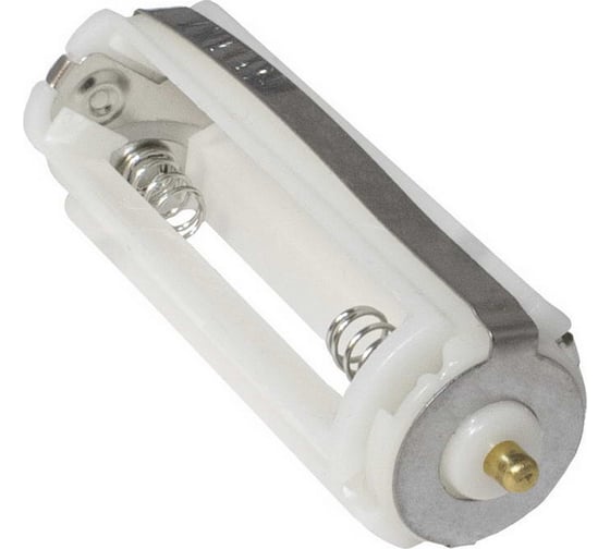 Изображение товара Батарейный отсек Pro Legend  открытый цилиндрический ZH215-2, тип AAAx3, корпус ABS-пластик, белый PL2753