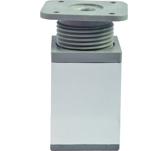 Изображение товара Опора мебельная алюминиевая AKS DAКP-27 h50 с регулировкой, мат. хром 41828