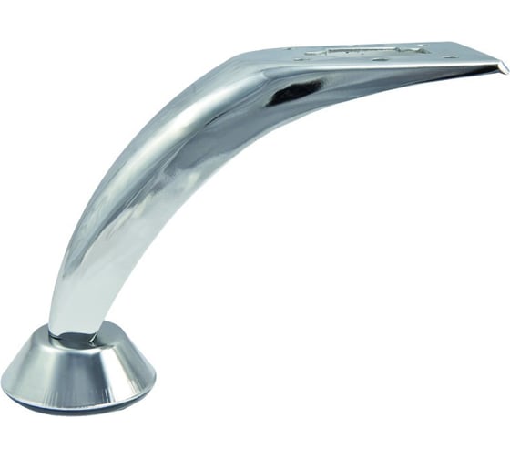 Изображение товара Опора мебельная металлическая AKS D-01 h120, хром 105929