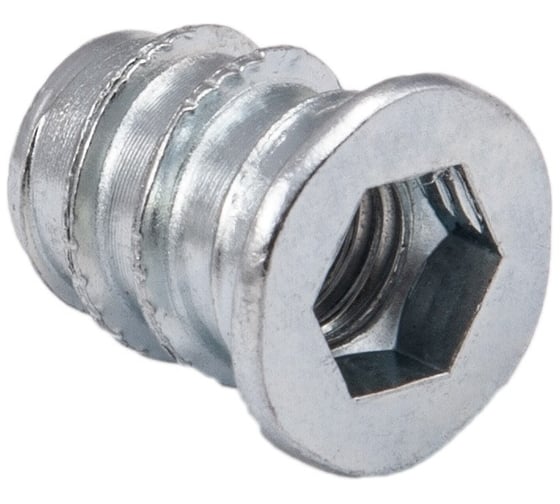 Изображение товара Гайка AKS Rampa М6х10х13 с шестигран. углублением с буртиком, 1000 шт. , 79104