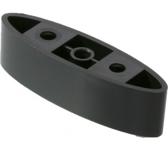 Изображение товара Опора мебельная пластиковая AKS В-15 h22, черный 91317