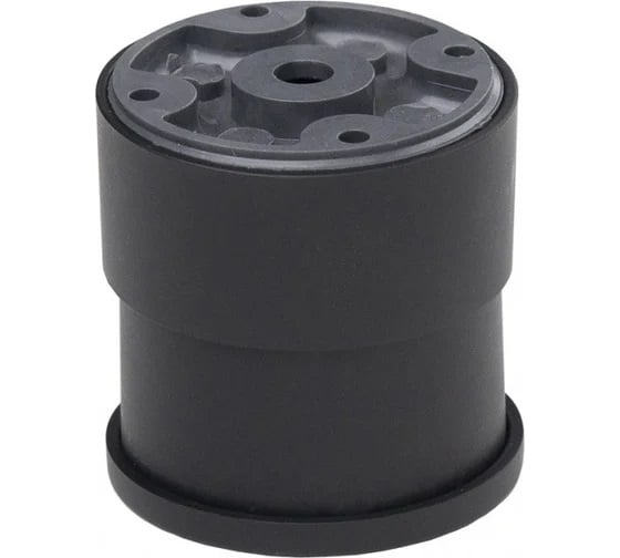 Изображение товара Опора мебельная пластиковая AKS В-04 h60, регулируемая, черный 88153