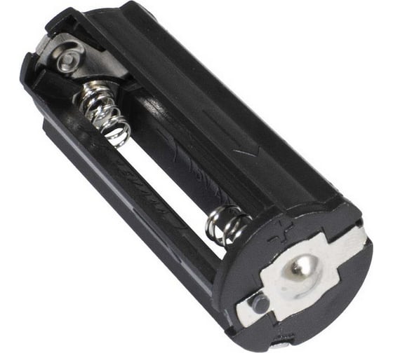 Изображение товара Батарейный отсек Pro Legend открытый цилиндрический ZH215, тип AAAx3, корпус ABS-пластик, черный PL2749