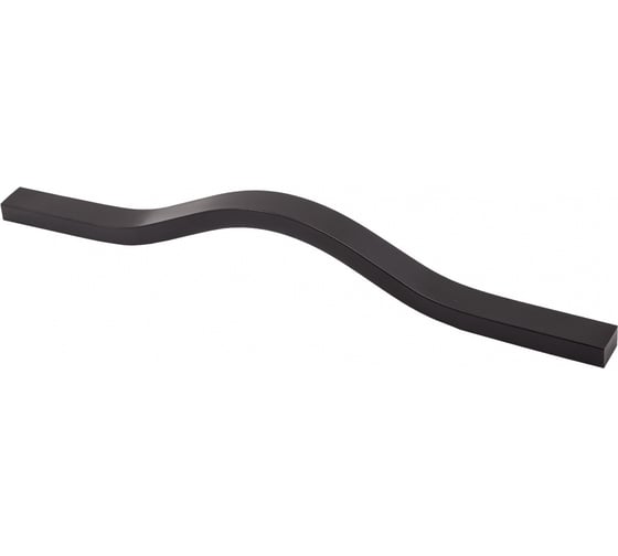 Изображение товара Мебельная ручка AKS скоба, алюминий, MELISA 160/192 черный матовый 69895