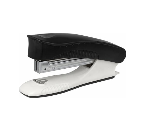 Изображение товара Степлер BRAUBERG METROPOLIS №10, до 20 листов, с антистеплером, черный 228750