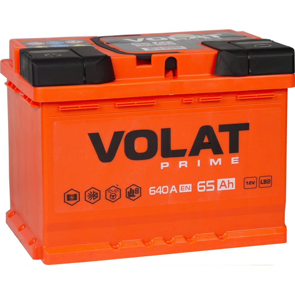 Изображение товара Аккумулятор VOLAT Prime 65Ah L+ (низкий) VP651