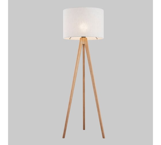 Изображение товара Напольный светильник TK Lighting с тканевым абажуром 16007 Grand белый a068380