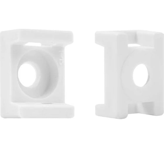 Изображение товара Площадка под шуруп КРЕП-КОМП белая, 16х23 усиленная 500 шт. пшб16