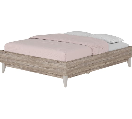 Изображение товара Кровать Арника 1,6 м Скандика КР-19 дуб смоки/кашемир 00-00161282