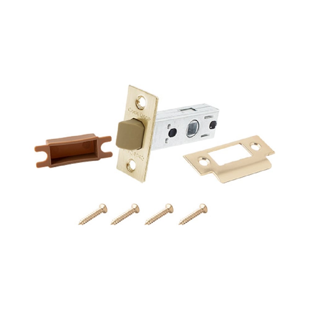 Изображение товара Защелка врезная Code Deco 5400-P-GMS 34056 для межкомнатных дверей, сталь и пластик