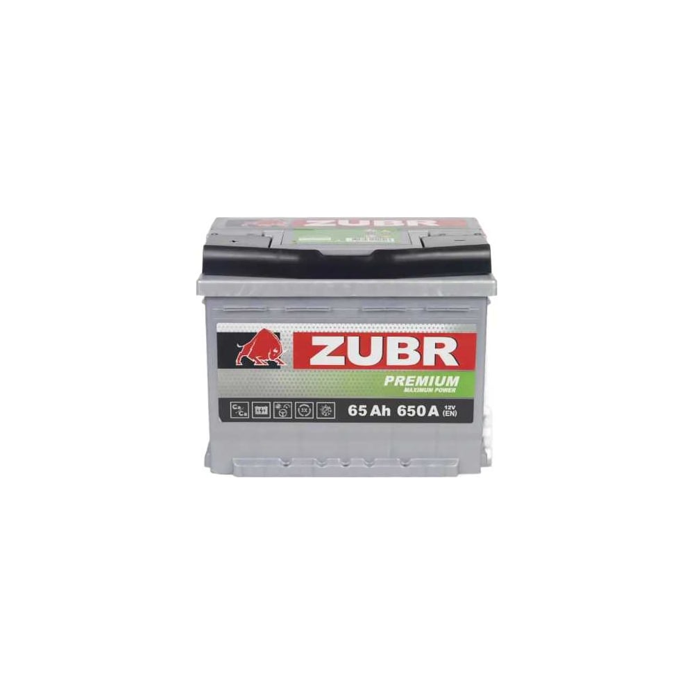 Низкий аккумулятор ZUBR Premium ZP651