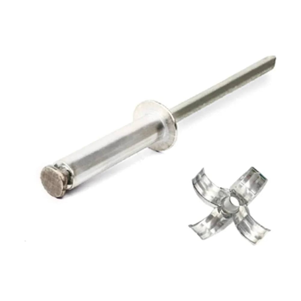 Изображение товара Заклепка вытяжная КРЕП-КОМП AL/ST 4,8x12 лепестковая 1000 шт