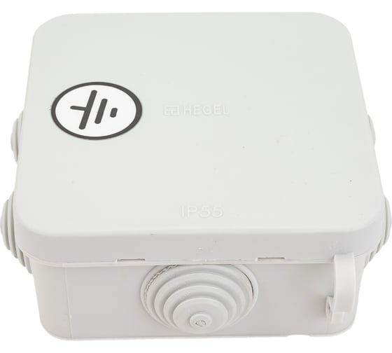 Изображение товара Распределительная коробка HEGEL ОП 85х85х40мм IP55 ШДУП КУП2603-И