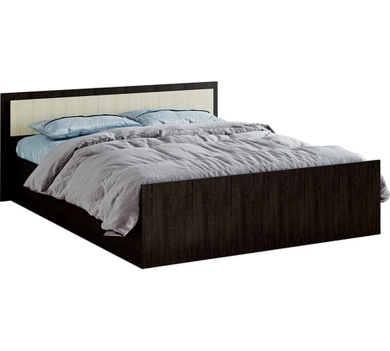 Изображение товара Кровать Арника с проложками ДСП Фиеста LIGHT 160x200, венге Н001153