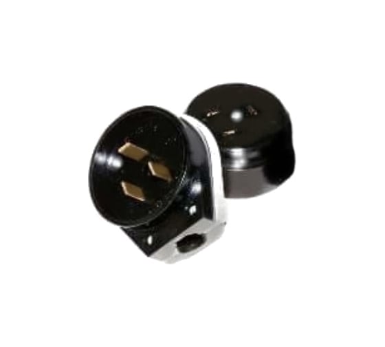 Изображение товара Разъем РШ-ВШ ЧПТУП ВЭТП Свет Витебск 32А 220В черный СЭ РВШ 32-001