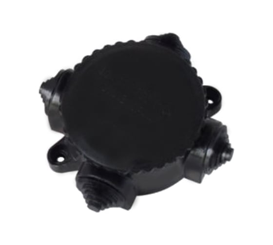 Изображение товара Распределительная коробка ЧПТУП ВЭТП Свет Витебск ОП 4-рожковая 65х44мм КЭМ1-10-4М