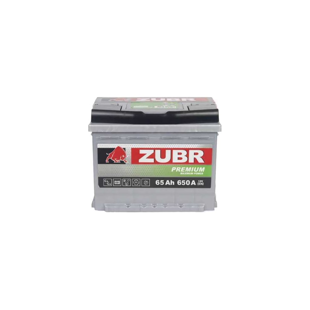 Низкий аккумулятор ZUBR Premium ZP650