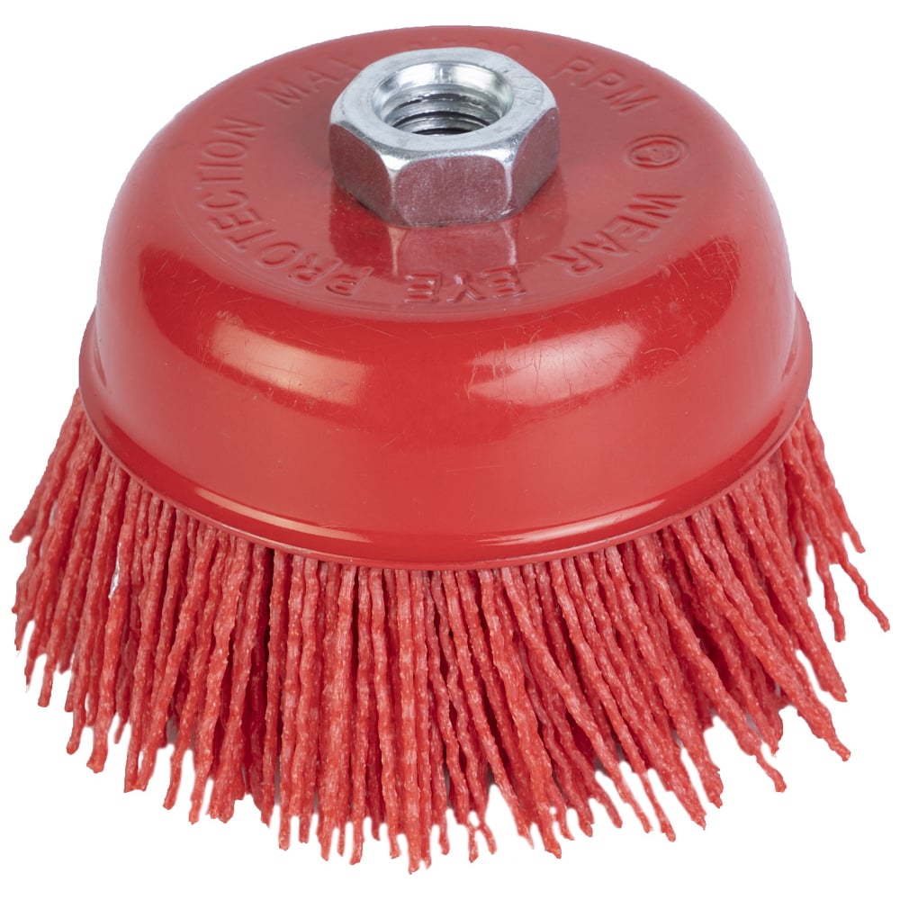 Изображение товара Щетка для УШМ 100 мм М14 Elitech 1820.156500 для металла и дерева