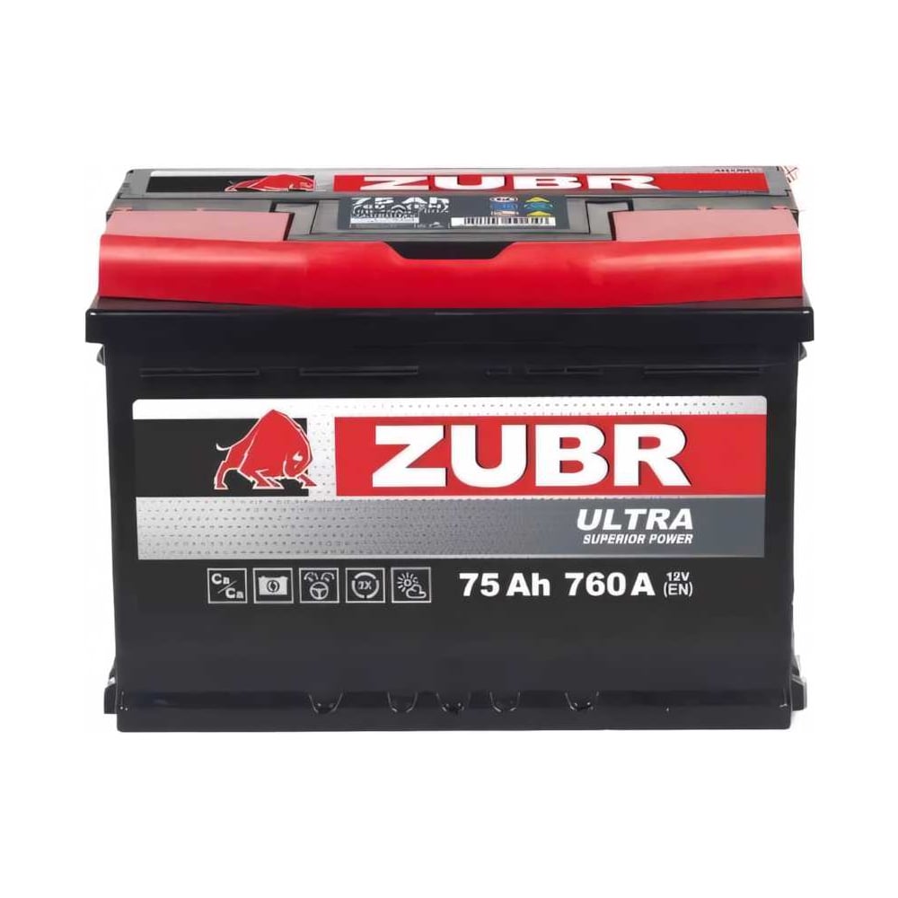 Аккумулятор ZUBR Ultra ZU750