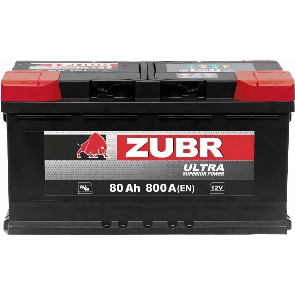 Аккумулятор ZUBR Ultra ZU800
