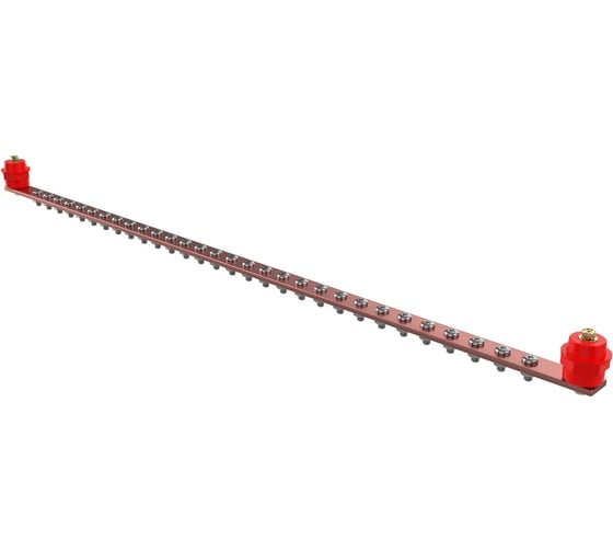 Изображение товара Главная заземляющая шина медная ЕРЗ ГЗШ-3.15-30 660x15x3мм KNT001316