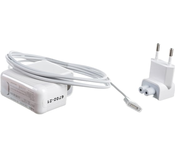 Изображение товара Блок питания для ноутбука TopON MacBook Air 14.85V 3.05A MagSafe 2 45W MD592Z A TOP-AP205