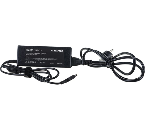 Изображение товара Блок питания для ноутбука Lenovo TopON 20V 4.5A USB Pin 90W ADLX90NCT3A TOP-LT15