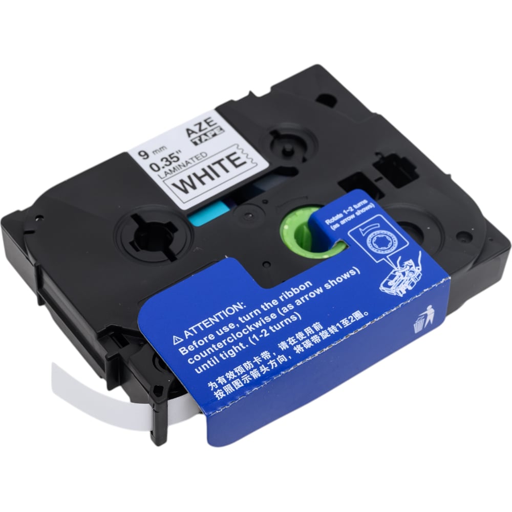 Изображение товара Картридж Solutionprint SP E-221 для термотрансферных принтеров 9 мм 8 м красный на белом