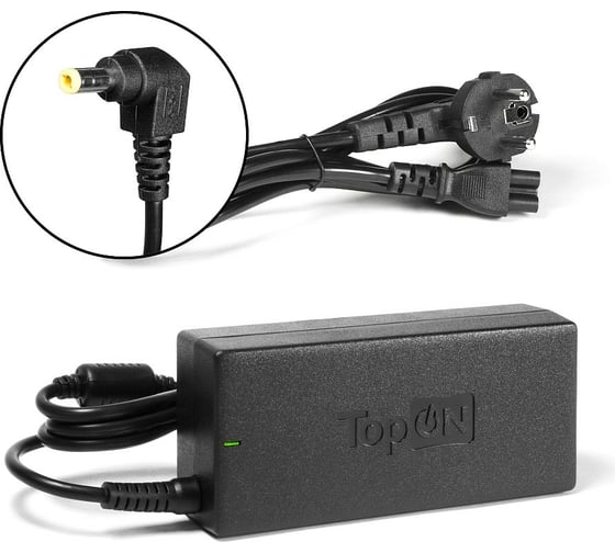 Изображение товара Блок питания для ноутбука Lenovo TopON 20V 4.5A 5.5x2.5 90W ADP-90SB AD TOP-DC10