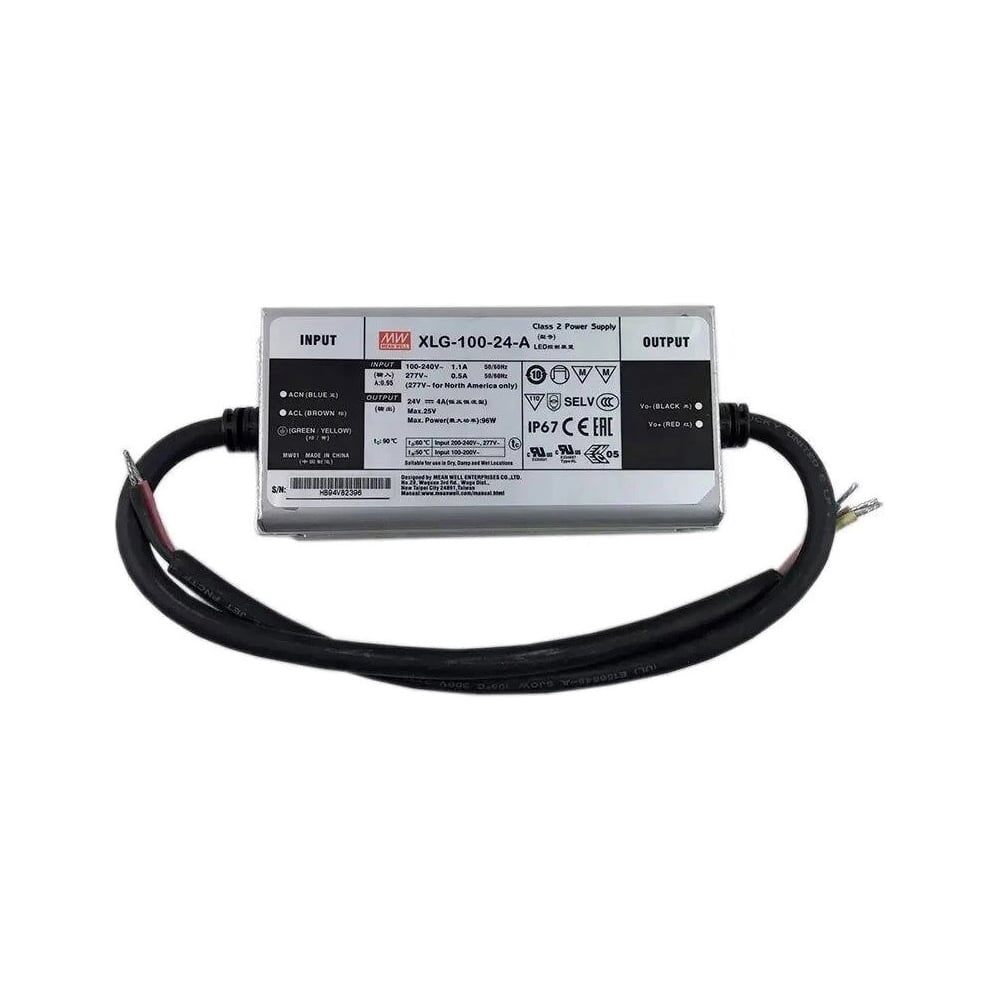 Изображение товара LED драйвер Mean Well XLG-100-24-A 96Вт для лент, модулей и линеек